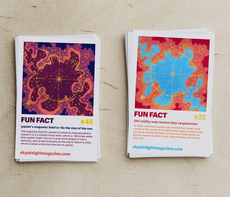 Space Fun Fact Cards Space Fun Fact Cards
